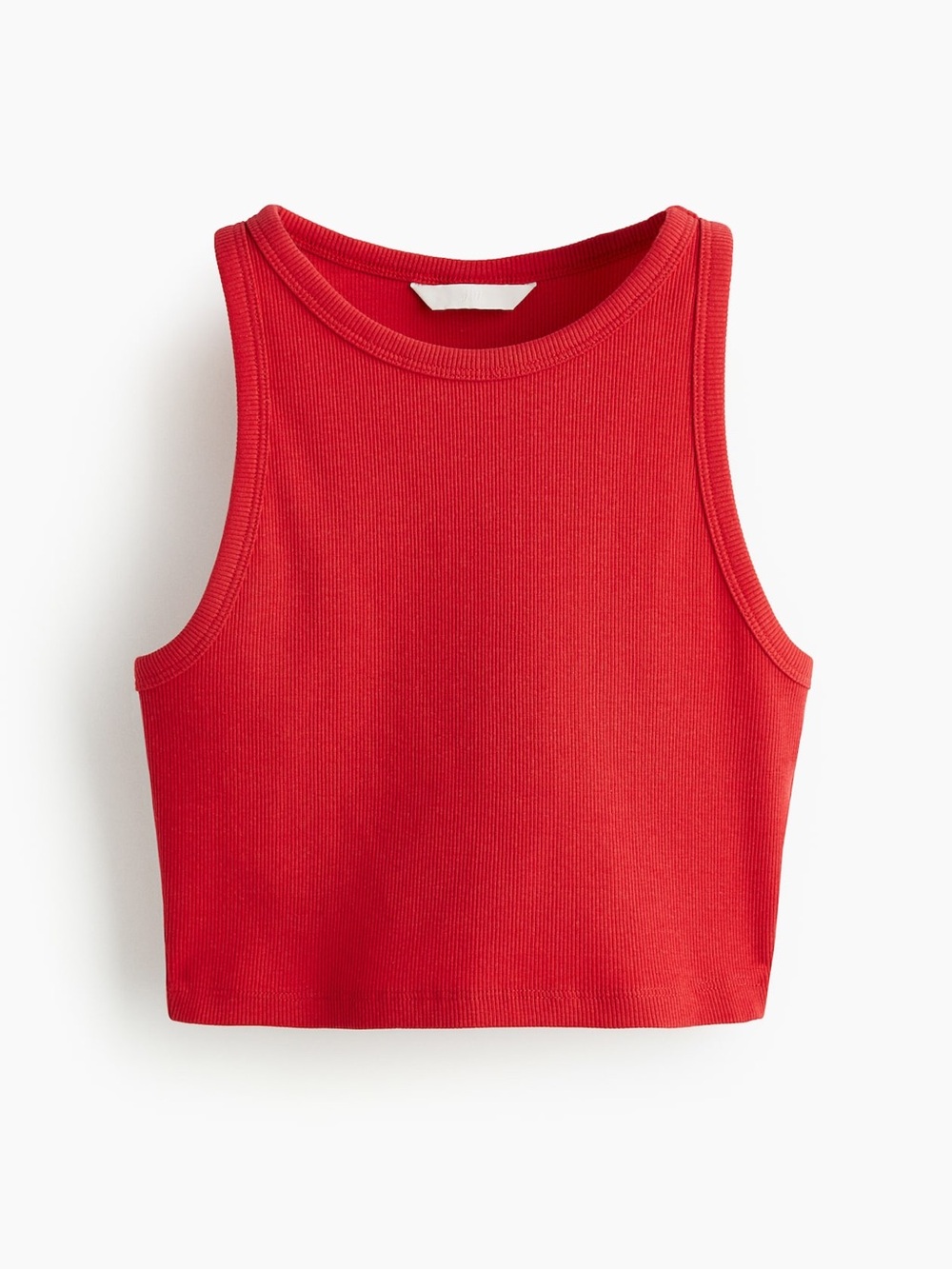 Red Cropped Tank